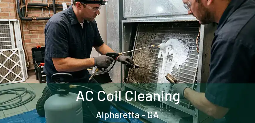  AC Coil Cleaning Alpharetta - GA