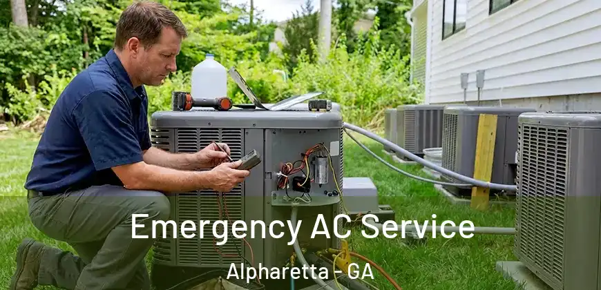  Emergency AC Service Alpharetta - GA